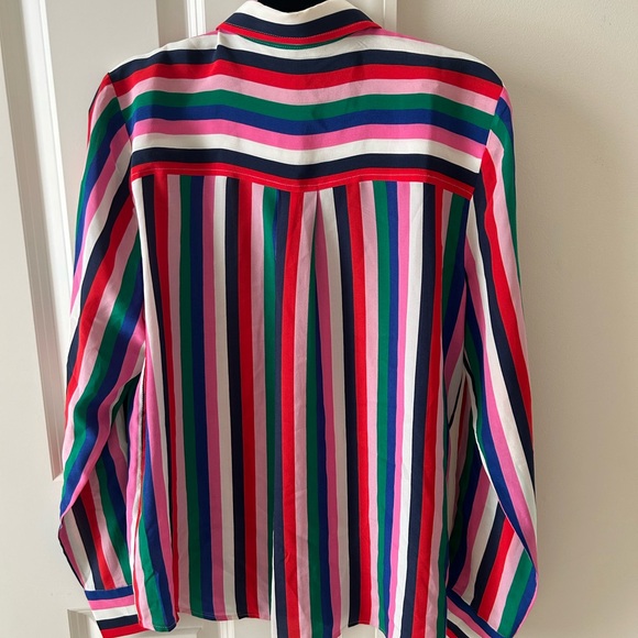 Biden striped silk blouse - Picture 4 of 4
